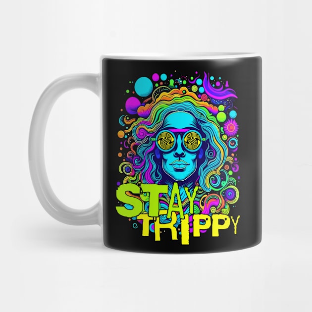 Magic Mushrooms - Stay Trippy - Psychedelic design by Bellinna